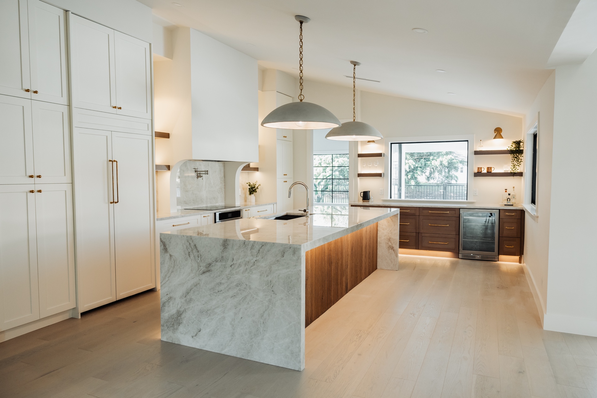 Custom kitchen remodeling project by Hammer and Hand in Naples, Florida